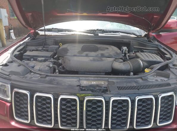 1C4RJFAG3KC803857 2019 JEEP GRAND CHEROKEE Red უკანა ხედი