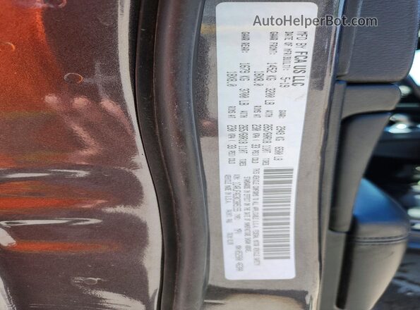 1C4RJFAG3KC805155 2019 JEEP GRAND Gray VIN კოდის სტიკერის ხედი