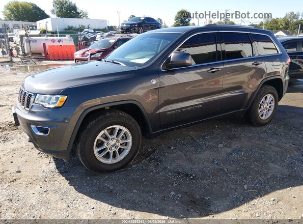 1C4RJFAG3KC837037 2019 JEEP GRAND CHEROKEE Gray წინა მარცხენა ხედი სამი მეოთხედიდან