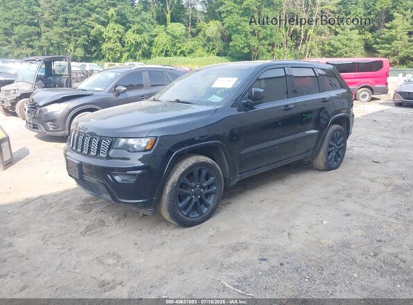 1C4RJFAG3LC189961 2020 JEEP GRAND CHEROKEE Black წინა მარცხენა ხედი სამი მეოთხედიდან