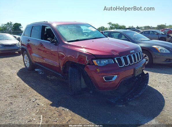 1C4RJFAG3NC117533 2022 JEEP GRAND CHEROKEE WK Red Вид спереду
