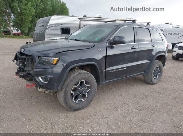 1C4RJFAG4GC390211 2016 JEEP GRAND CHEROKEE Gray Vista tres cuartos delantera izquierda