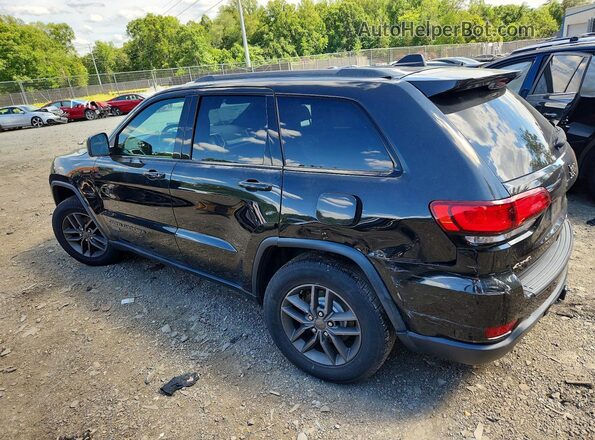 1C4RJFAG4GC475663 2016 JEEP GRAND Black Trasero izquierdo