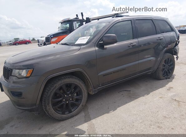 1C4RJFAG4HC759926 2017 JEEP GRAND CHEROKEE Black Առջևի ձախ երեք քառորդ տեսարան