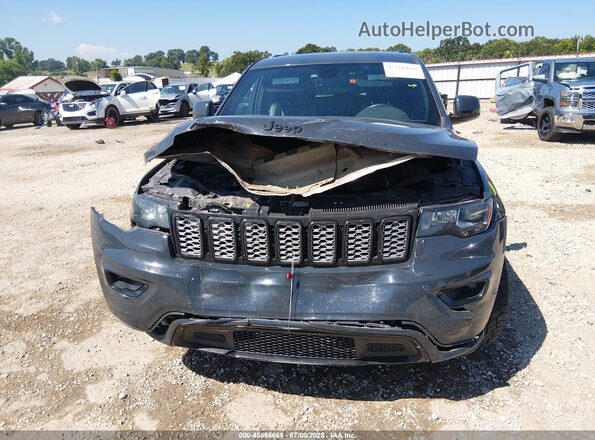 1C4RJFAG4HC887129 2017 JEEP GRAND CHEROKEE Black Widok zestawu wskaźników