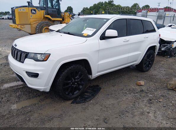 1C4RJFAG4JC180487 2018 JEEP GRAND CHEROKEE White Vista tres cuartos delantera izquierda