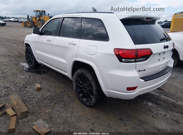 1C4RJFAG4JC180487 2018 JEEP GRAND CHEROKEE White Trasero izquierdo