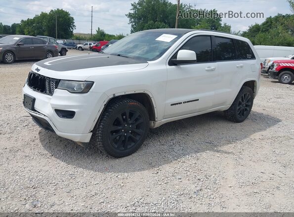 1C4RJFAG4JC286342 2018 JEEP GRAND CHEROKEE White Առջևի ձախ երեք քառորդ տեսարան