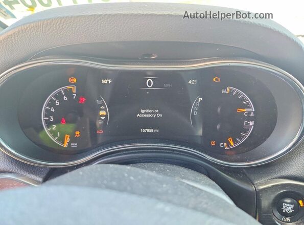 1C4RJFAG4JC315113 2018 JEEP GRAND Черный Вид щитка приборов