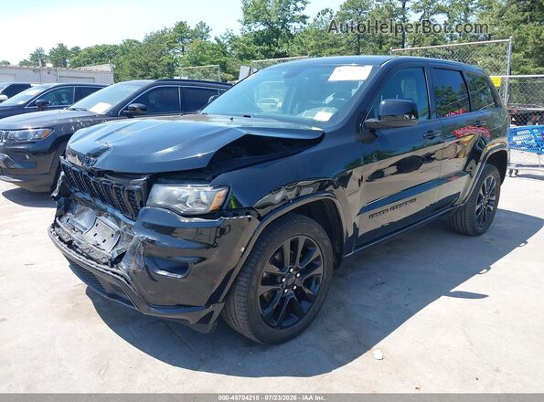 1C4RJFAG4JC436935 2018 JEEP GRAND CHEROKEE Черный Передняя левая четверть