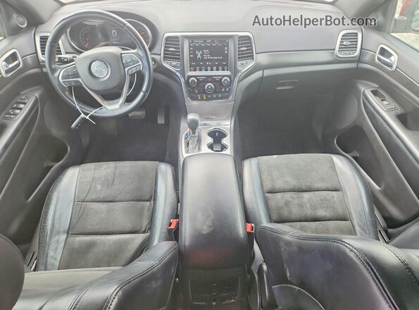 1C4RJFAG4JC491773 2018 JEEP GRAND Red წინა პანელის ხედი