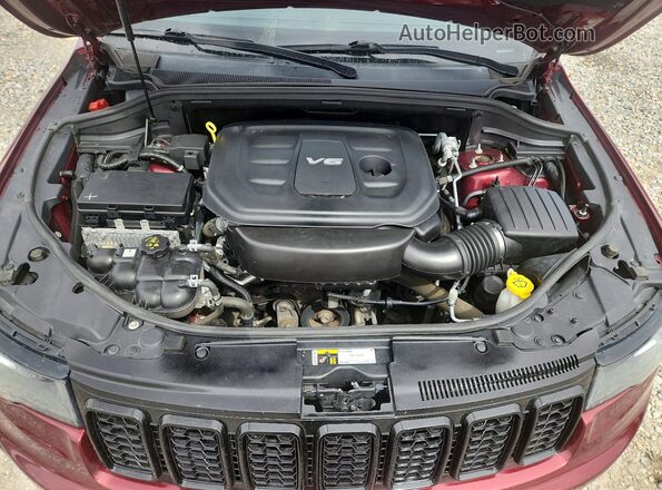 1C4RJFAG4JC491773 2018 JEEP GRAND Red ძრავის განყოფილების ხედი
