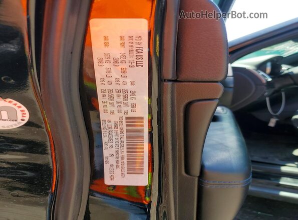 1C4RJFAG4KC640619 2019 JEEP GRAND Black Vista de la etiqueta del VIN