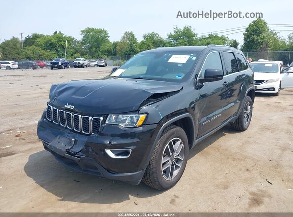 1C4RJFAG4KC675161 2019 JEEP GRAND CHEROKEE Black Առջևի ձախ երեք քառորդ տեսարան