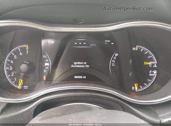 1C4RJFAG4KC709065 2019 JEEP GRAND CHEROKEE White უკანა სავარძლების ხედი