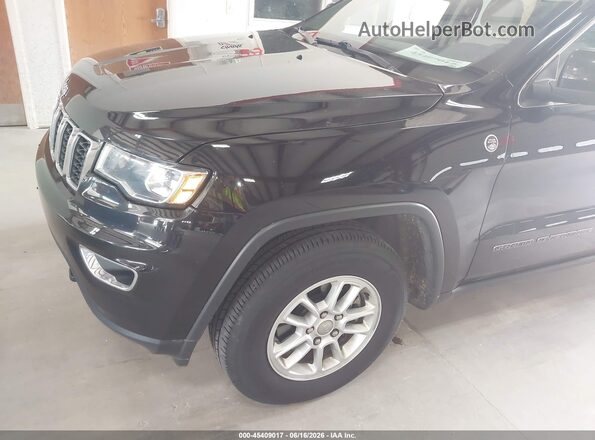 1C4RJFAG4KC772294 2019 JEEP GRAND CHEROKEE Black წინა მარცხენა ხედი სამი მეოთხედიდან