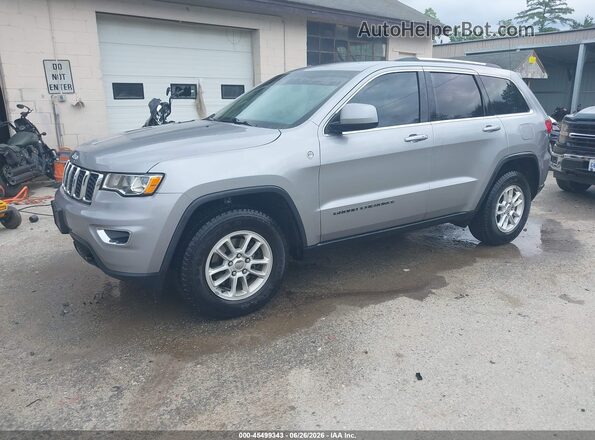 1C4RJFAG4KC836933 2019 JEEP GRAND CHEROKEE Silver Առջևի ձախ երեք քառորդ տեսարան