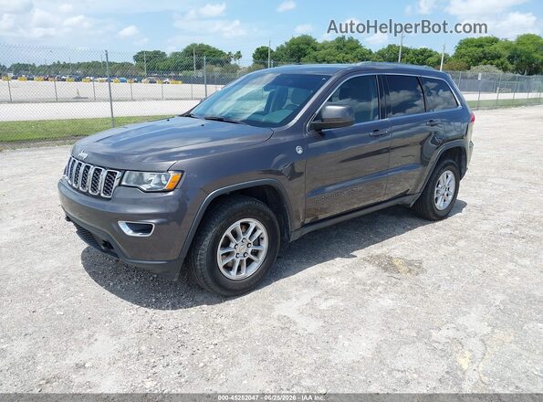 1C4RJFAG4KC837001 2019 JEEP GRAND CHEROKEE Gray წინა მარცხენა ხედი სამი მეოთხედიდან