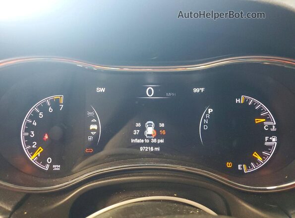 1C4RJFAG4MC816586 2021 JEEP GRAND Gray Вид щитка приладів