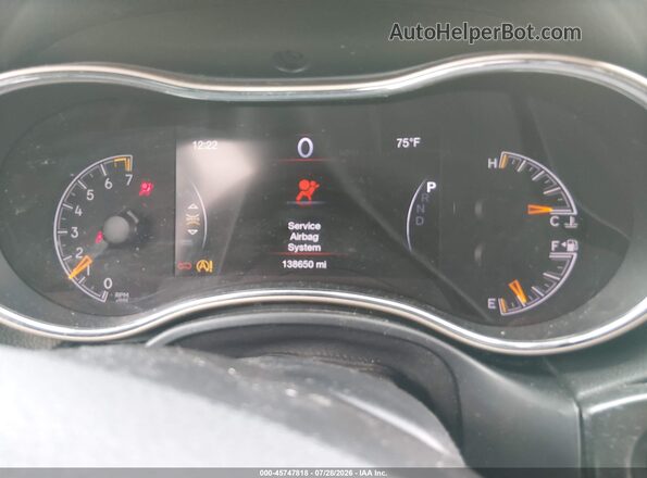 1C4RJFAG5GC302394 2016 JEEP GRAND CHEROKEE Белый Вид задних сидений