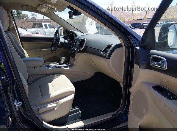 1C4RJFAG5GC456510 2016 JEEP GRAND CHEROKEE Blue Widok wnętrza z przodu