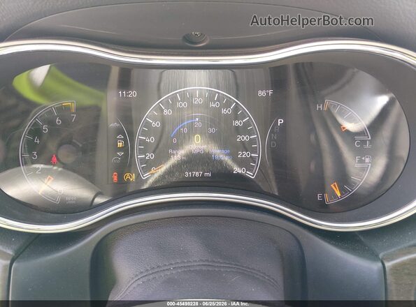1C4RJFAG5GC456510 2016 JEEP GRAND CHEROKEE Blue Widok tylnych siedzeń