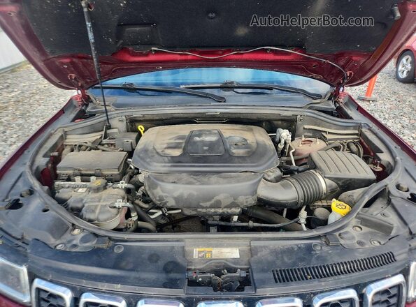 1C4RJFAG5HC893389 2017 JEEP GRAND Burgundy Widok komory silnika