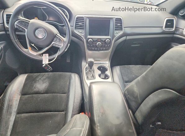 1C4RJFAG5JC387213 2018 JEEP GRAND Gray Vista del salpicadero