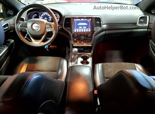 1C4RJFAG5JC515126 2018 JEEP GRAND Gray Vista del salpicadero