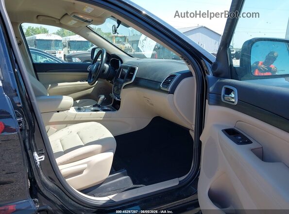1C4RJFAG5KC754158 2019 JEEP GRAND CHEROKEE Black Вид салону спереду