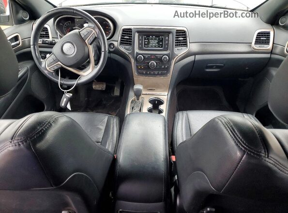 1C4RJFAG6GC377301 2016 JEEP GRAND Gray Вид панелі приладів