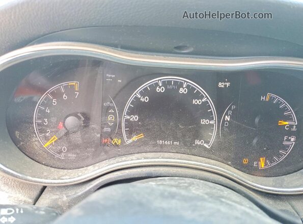 1C4RJFAG6GC506136 2016 JEEP GRAND Зеленый Вид щитка приборов