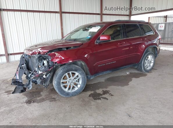 1C4RJFAG6HC710887 2017 JEEP GRAND CHEROKEE Темно-бордовый Передняя левая четверть