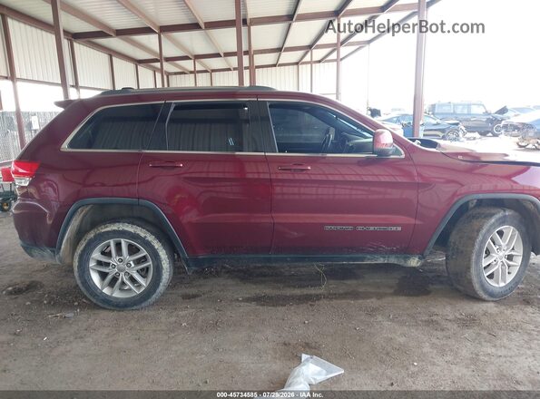 1C4RJFAG6HC710887 2017 JEEP GRAND CHEROKEE Темно-бордовый Вид задней части салона