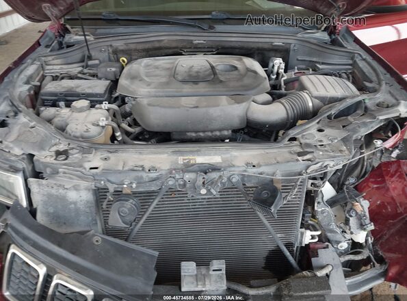 1C4RJFAG6HC710887 2017 JEEP GRAND CHEROKEE Темно-бордовый Вид сзади