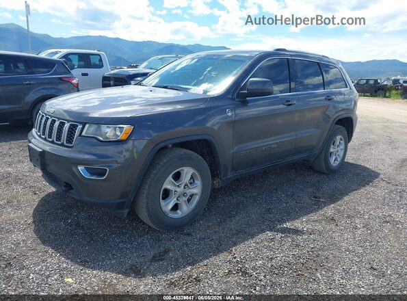 1C4RJFAG6HC859123 2017 JEEP GRAND CHEROKEE Серый Передняя левая четверть