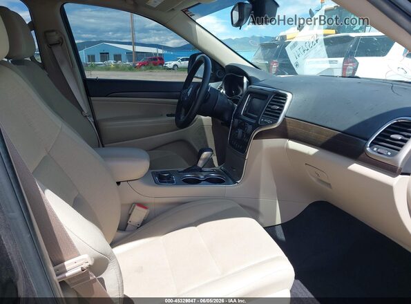 1C4RJFAG6HC859123 2017 JEEP GRAND CHEROKEE Серый Вид салона спереди
