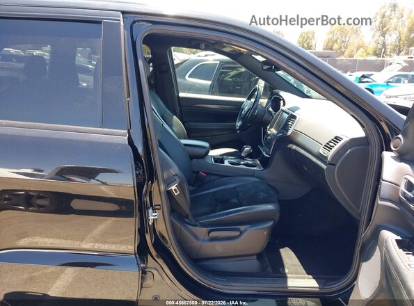 1C4RJFAG6HC886385 2017 JEEP GRAND CHEROKEE Black Вид салону спереду