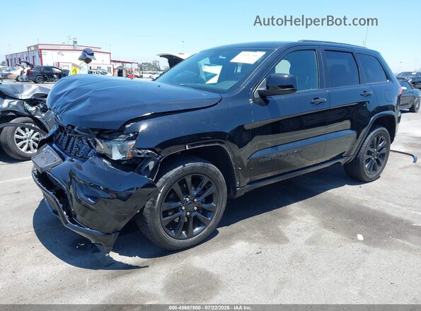 1C4RJFAG6HC886385 2017 JEEP GRAND CHEROKEE Black Передня ліва чверть