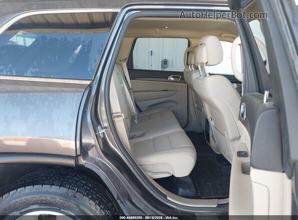 1C4RJFAG6JC398754 2018 JEEP GRAND CHEROKEE Gray Vista de la etiqueta del VIN