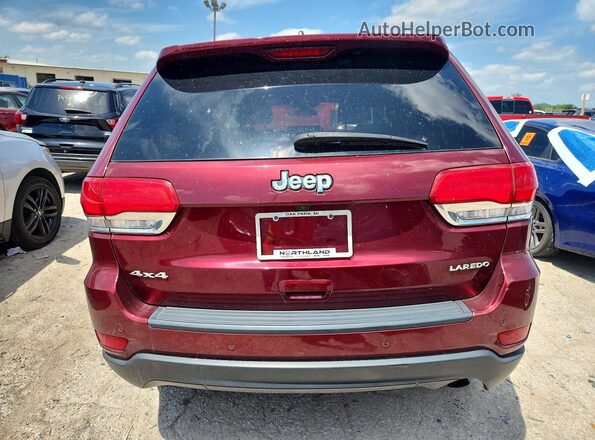 1C4RJFAG6JC457642 2018 JEEP GRAND Red Հետևի տեսք