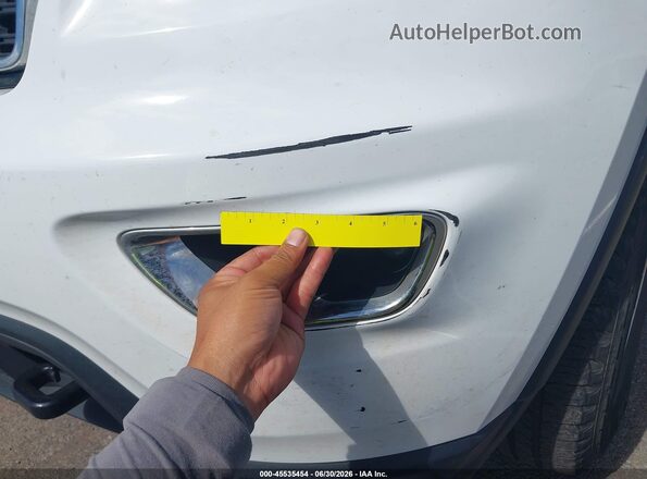 1C4RJFAG6KC549447 2019 JEEP GRAND CHEROKEE White Դիմացի տեսք