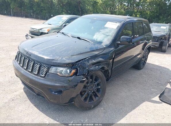 1C4RJFAG6KC587390 2019 JEEP GRAND CHEROKEE Black Vista tres cuartos delantera izquierda