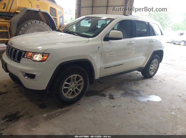 1C4RJFAG6KC772295 2019 JEEP GRAND CHEROKEE White Передня ліва чверть