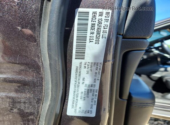 1C4RJFAG6MC581012 2021 JEEP GRAND Black VIN sticker view