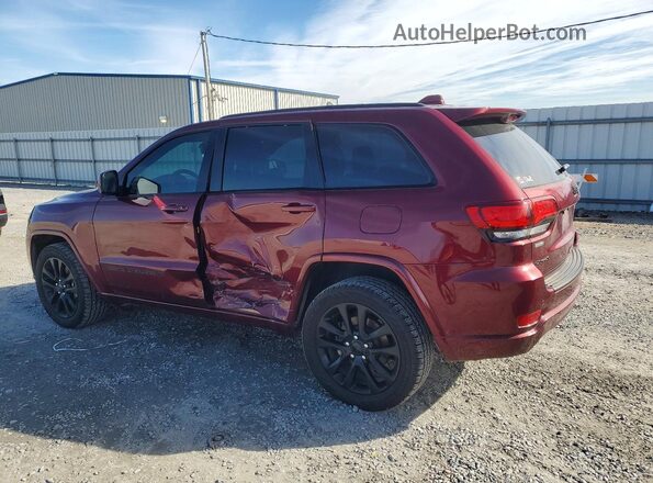 1C4RJFAG6NC124752 2022 JEEP GRAND Maroon Задня ліва чверть