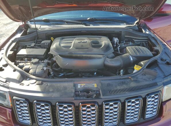 1C4RJFAG6NC124752 2022 JEEP GRAND Maroon Вид підкапотного простору