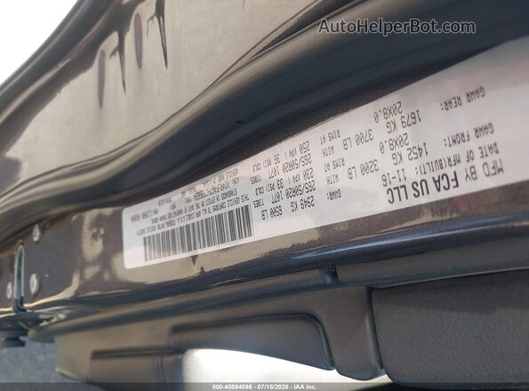 1C4RJFAG7HC726824 2017 JEEP GRAND CHEROKEE Gray Widok komory silnika