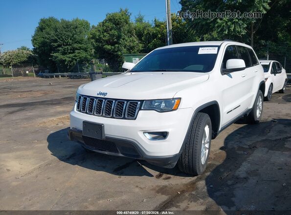 1C4RJFAG7HC802087 2017 JEEP GRAND CHEROKEE White წინა მარცხენა ხედი სამი მეოთხედიდან