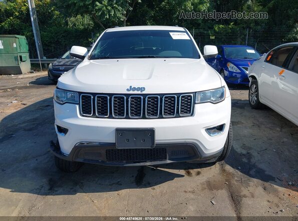 1C4RJFAG7HC802087 2017 JEEP GRAND CHEROKEE White ხელსაწყოთა პანელის ხედი